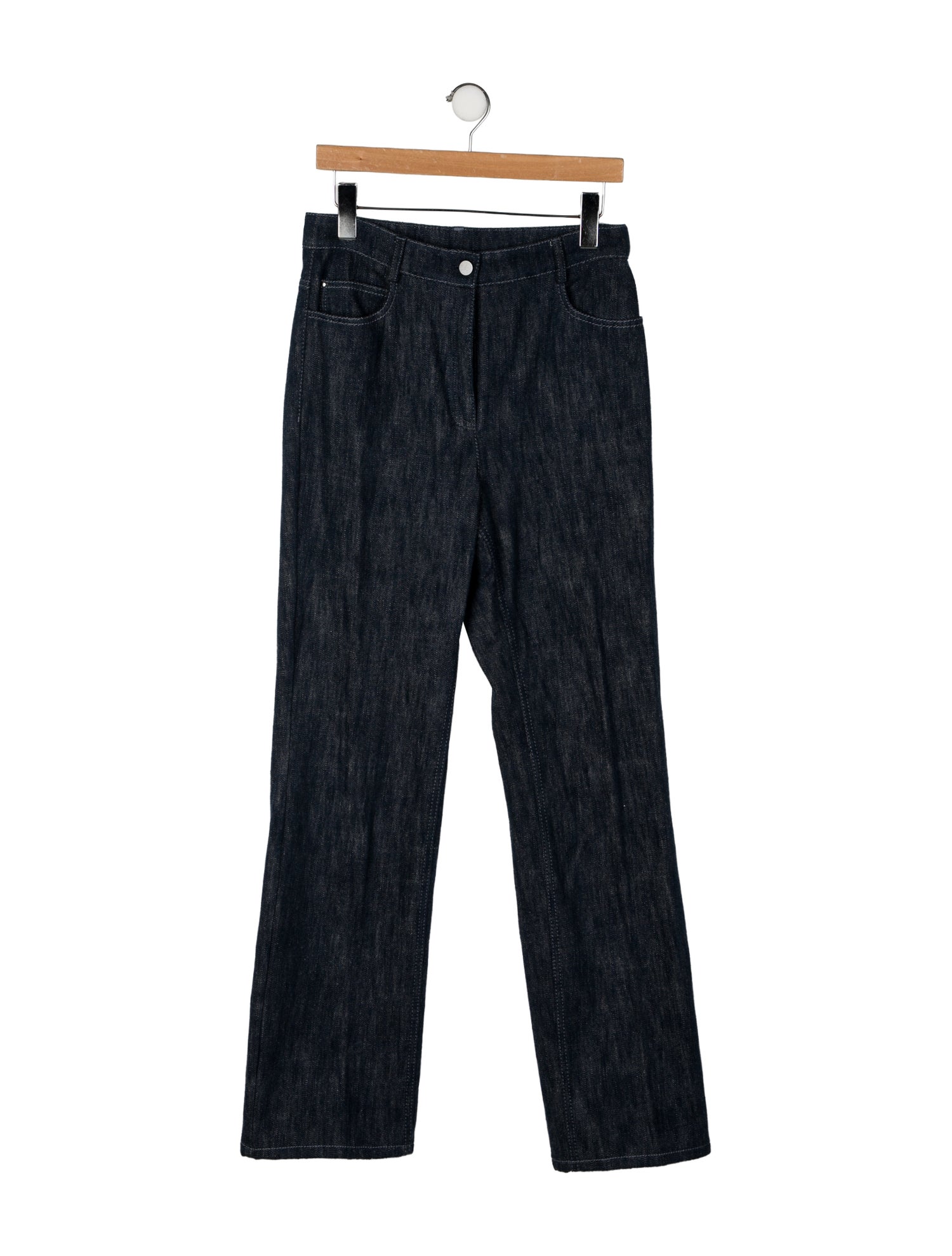 Akris Punto High-Rise Wide Leg Jeans