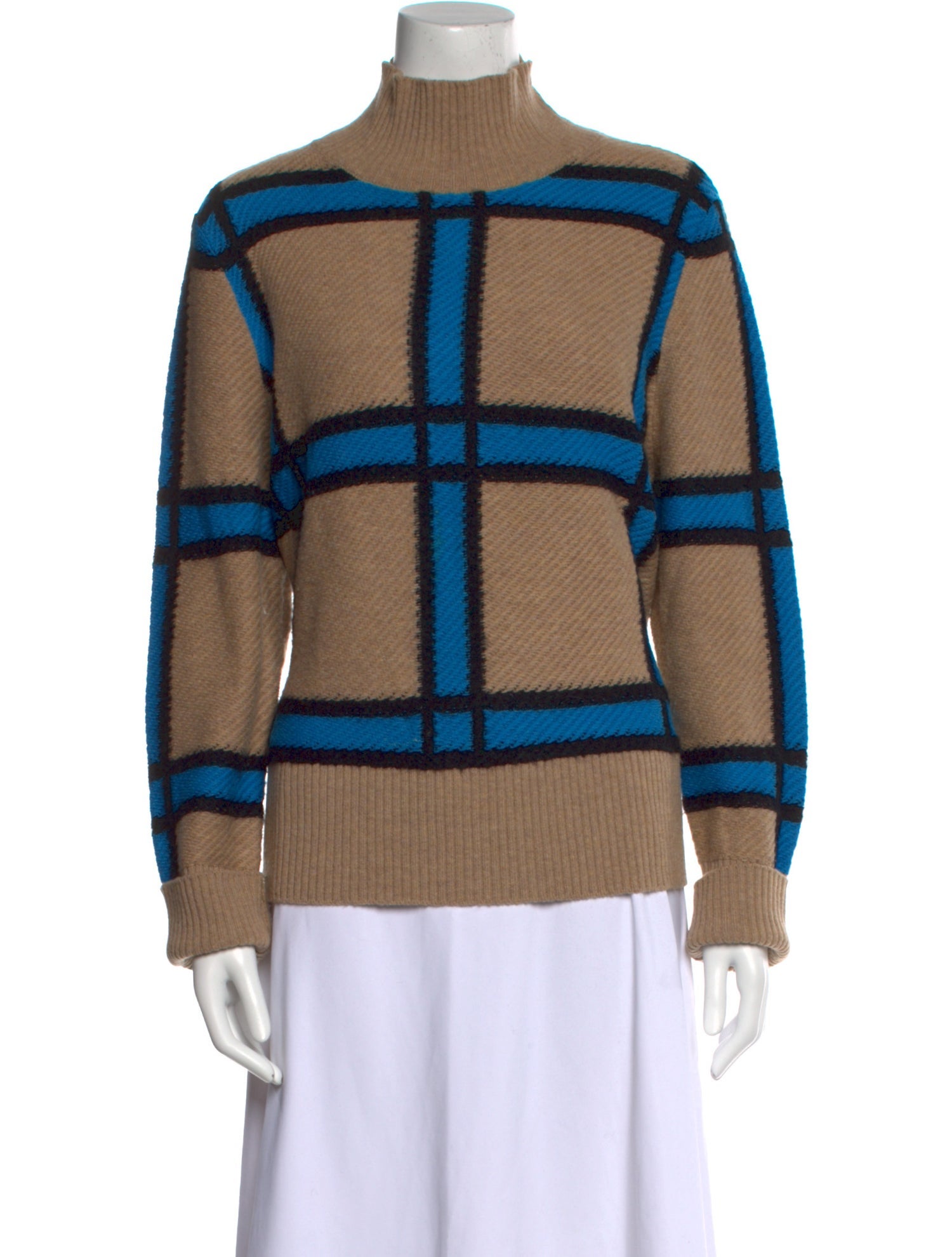 Akris Punto Virgin Wool Striped Sweater