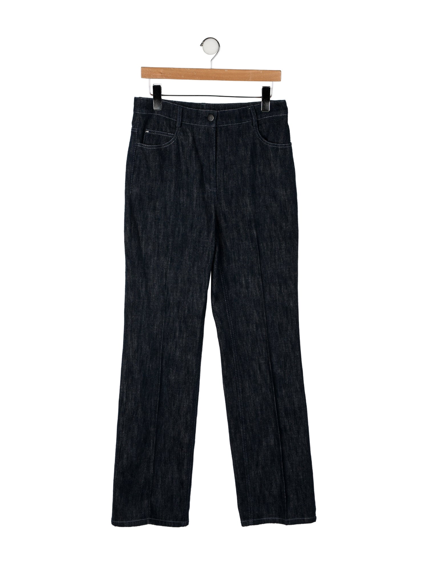 Akris Punto High-Rise Wide Leg Jeans