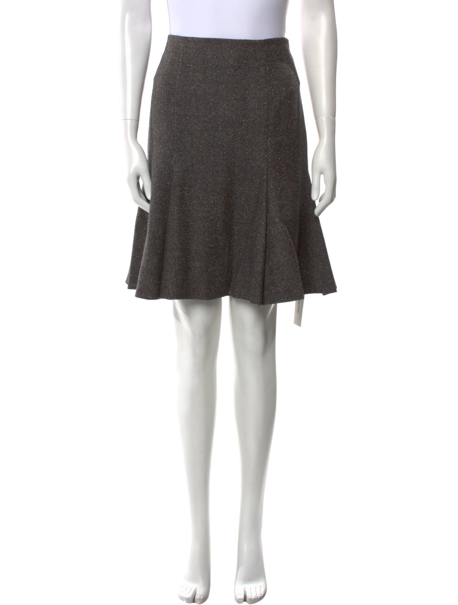 Akris Punto Wool Knee-Length Skirt