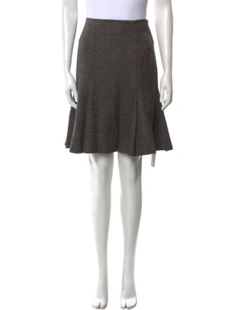 Akris Punto Wool Knee-Length Skirt