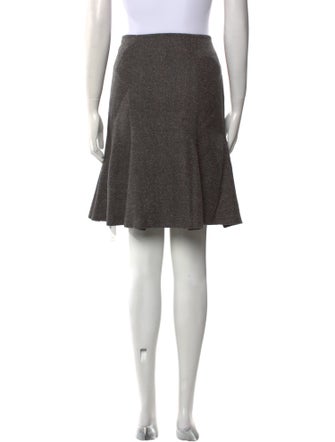 Akris Punto Wool Knee-Length Skirt