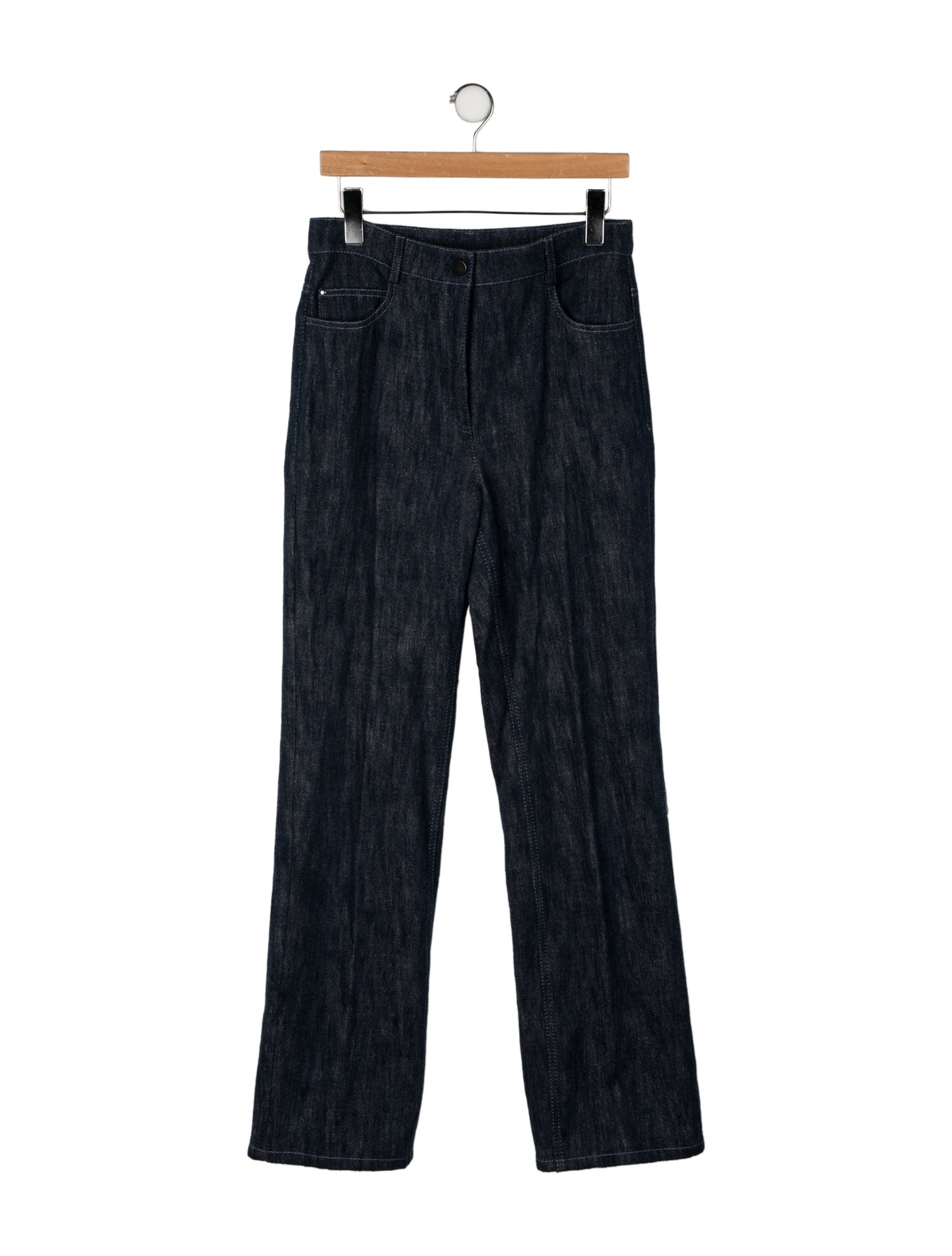 Akris Punto High-Rise Wide Leg Jeans