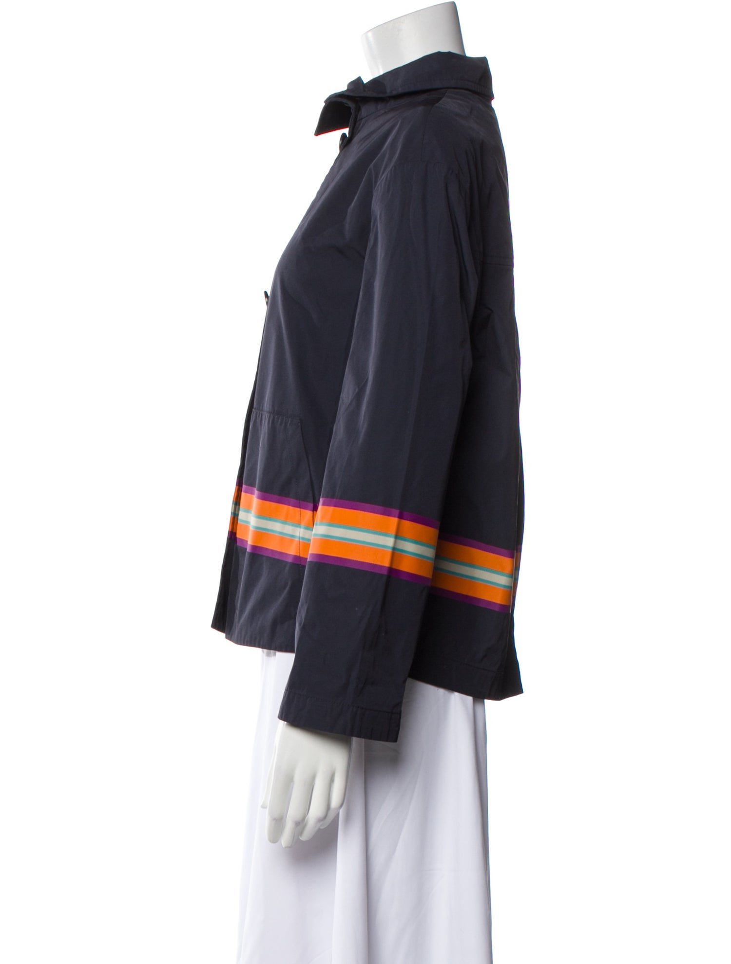 Akris Punto Striped Jacket