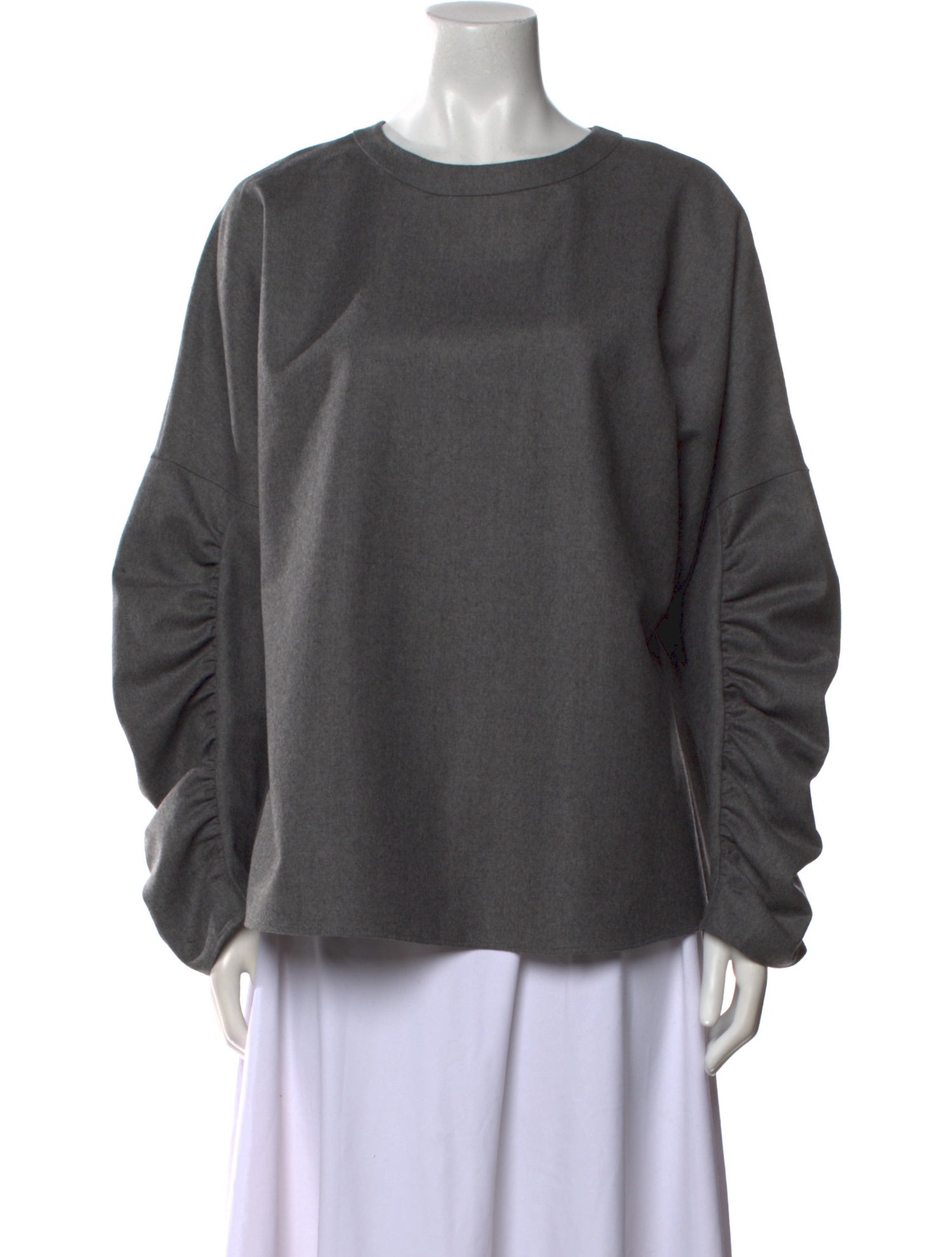 Akris Punto Wool Crew Neck Sweatshirt