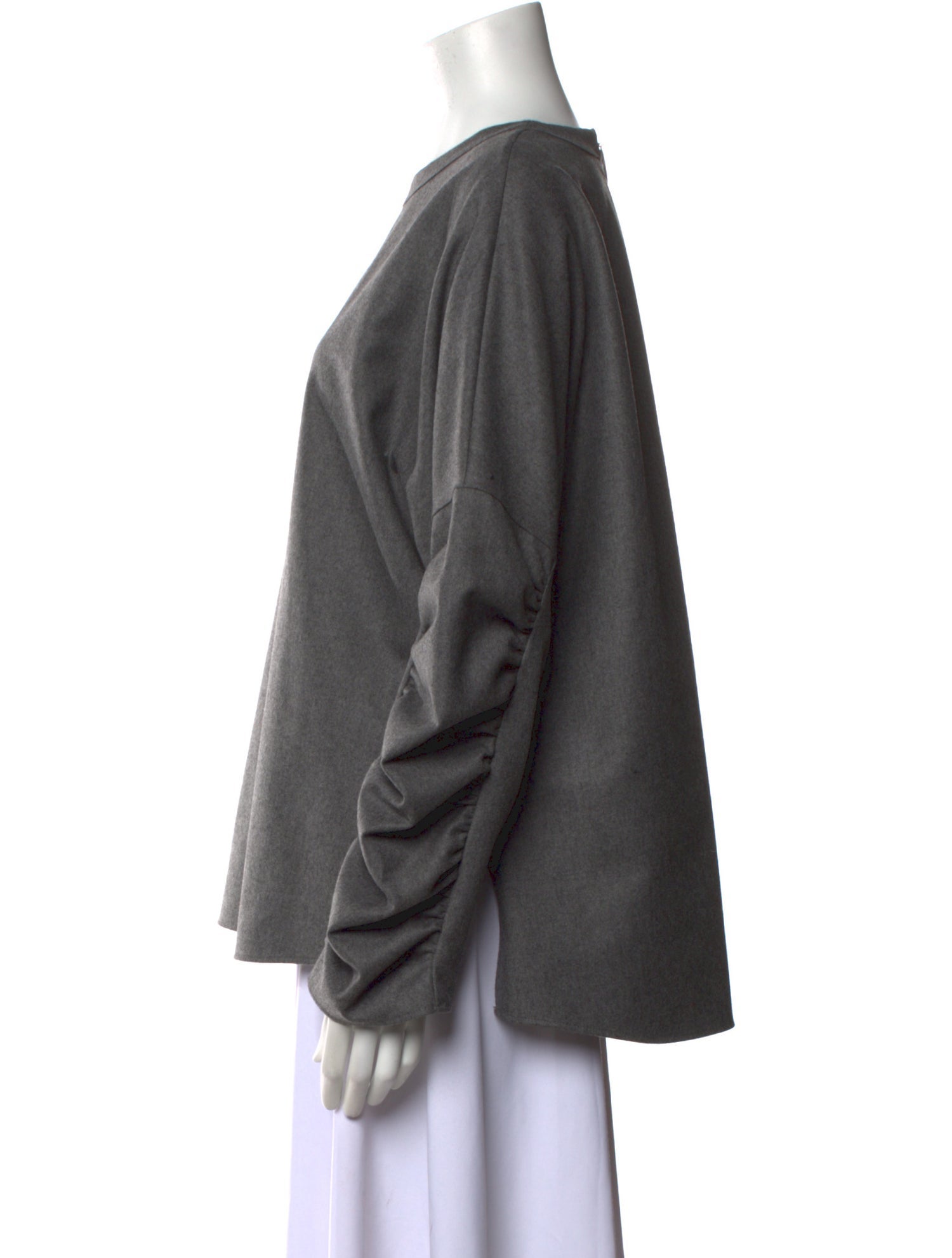 Akris Punto Wool Crew Neck Sweatshirt