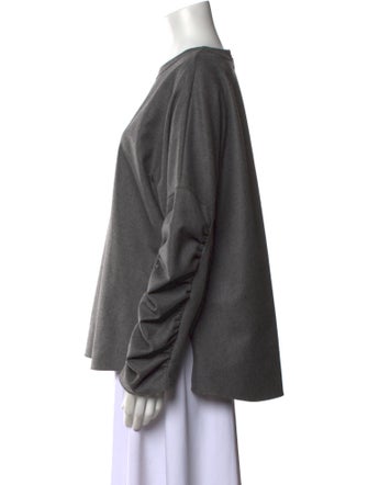 Akris Punto Wool Crew Neck Sweatshirt