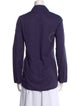 Akris Punto Long Sleeve Button-Up Top