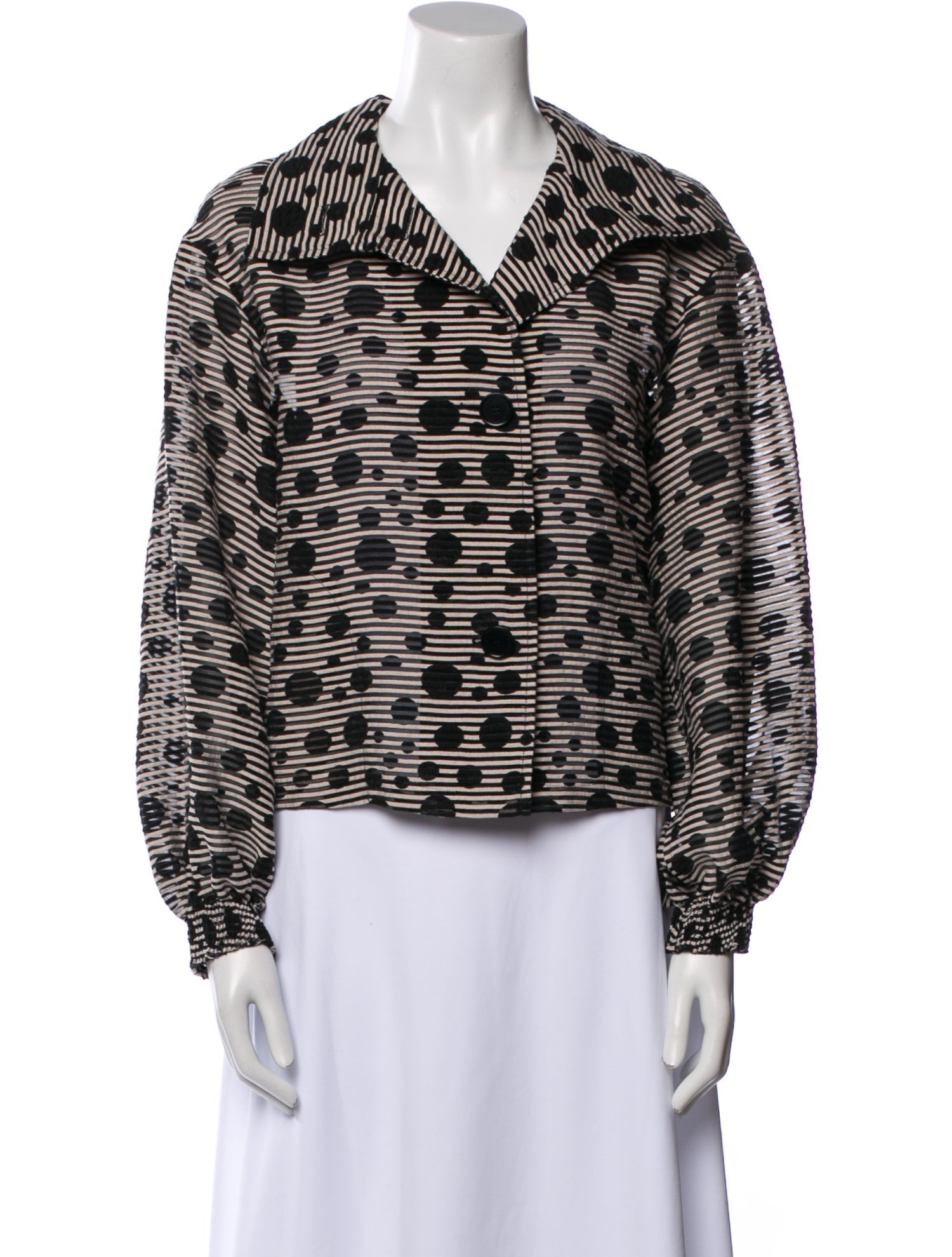 Akris Punto Striped Blazer