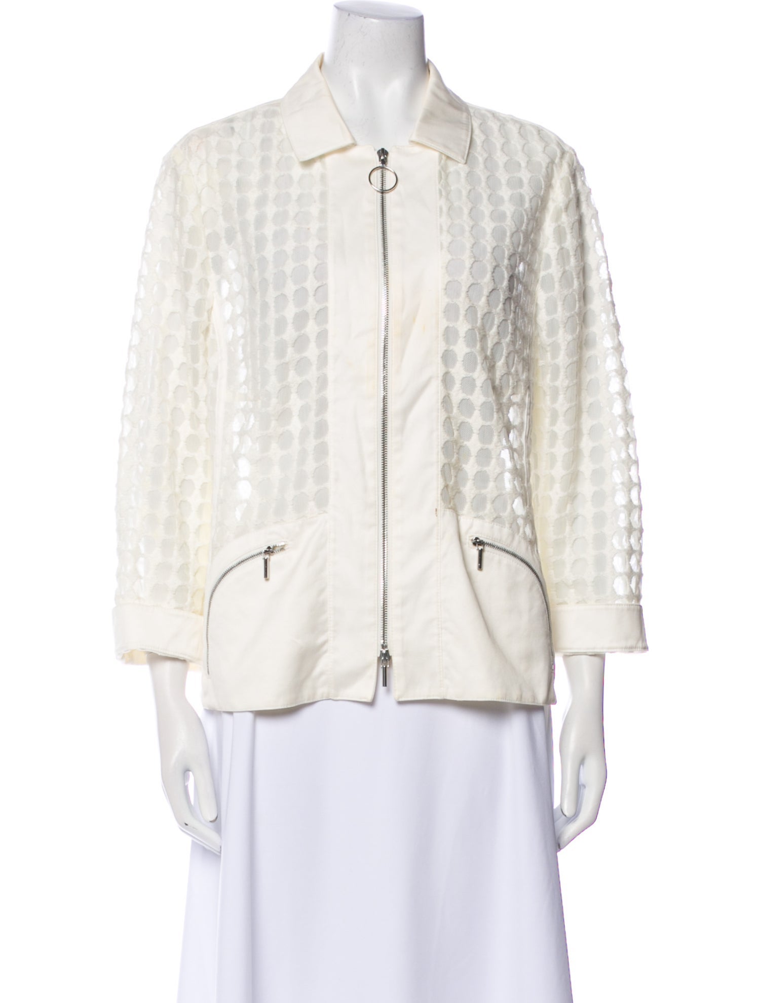 Akris Punto Striped Jacket