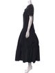 Akris Punto V-Neck Long Dress