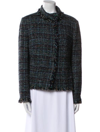 Akris Punto Tweed Pattern Jacket