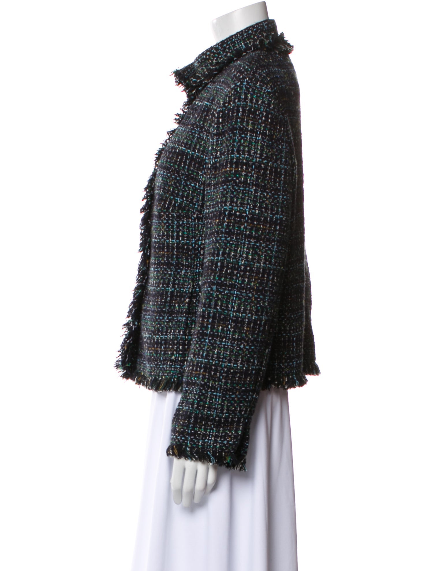 Akris Punto Tweed Pattern Jacket