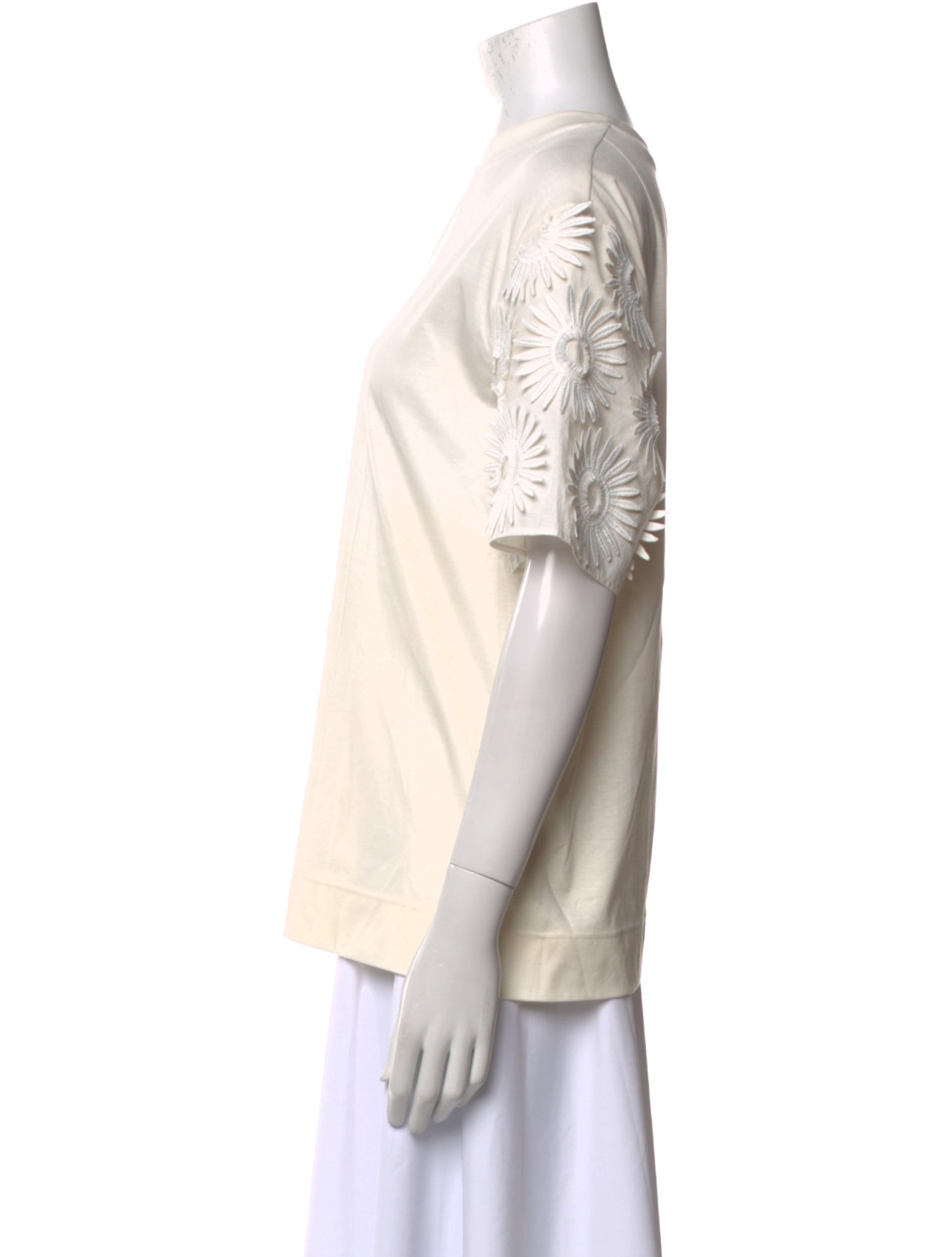 Akris Punto Bateau Neckline Short Sleeve Top