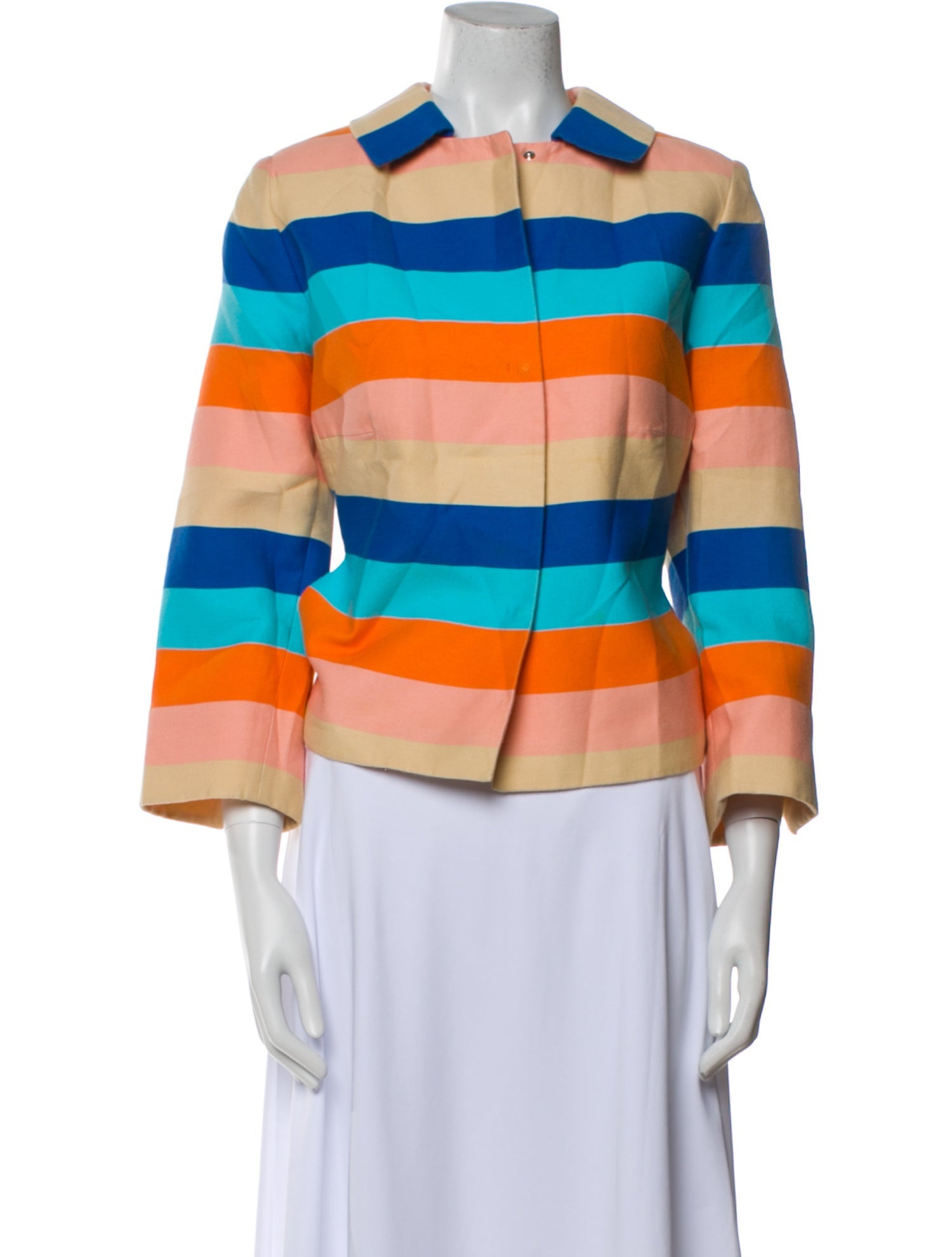 Akris Punto Striped Jacket