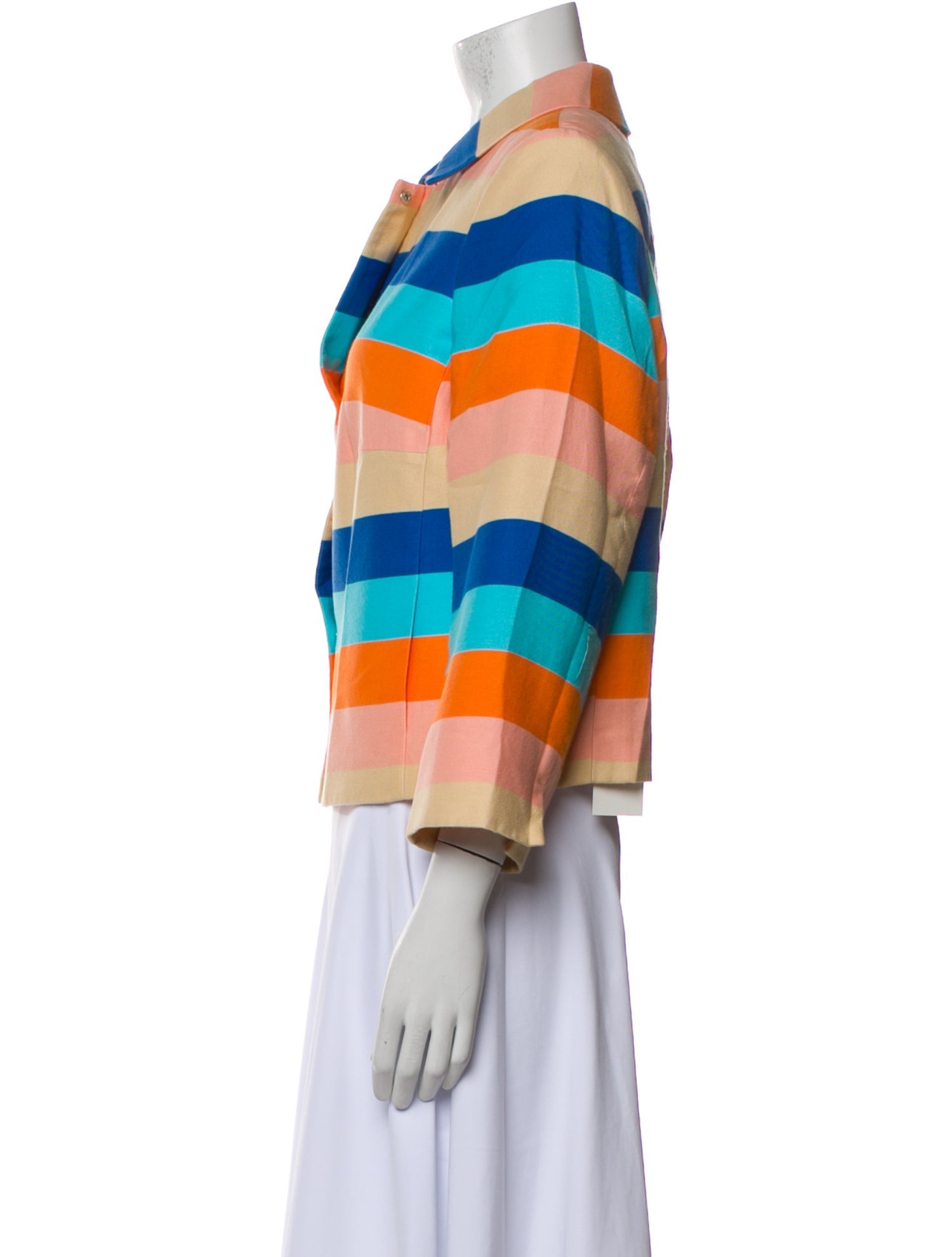 Akris Punto Striped Jacket