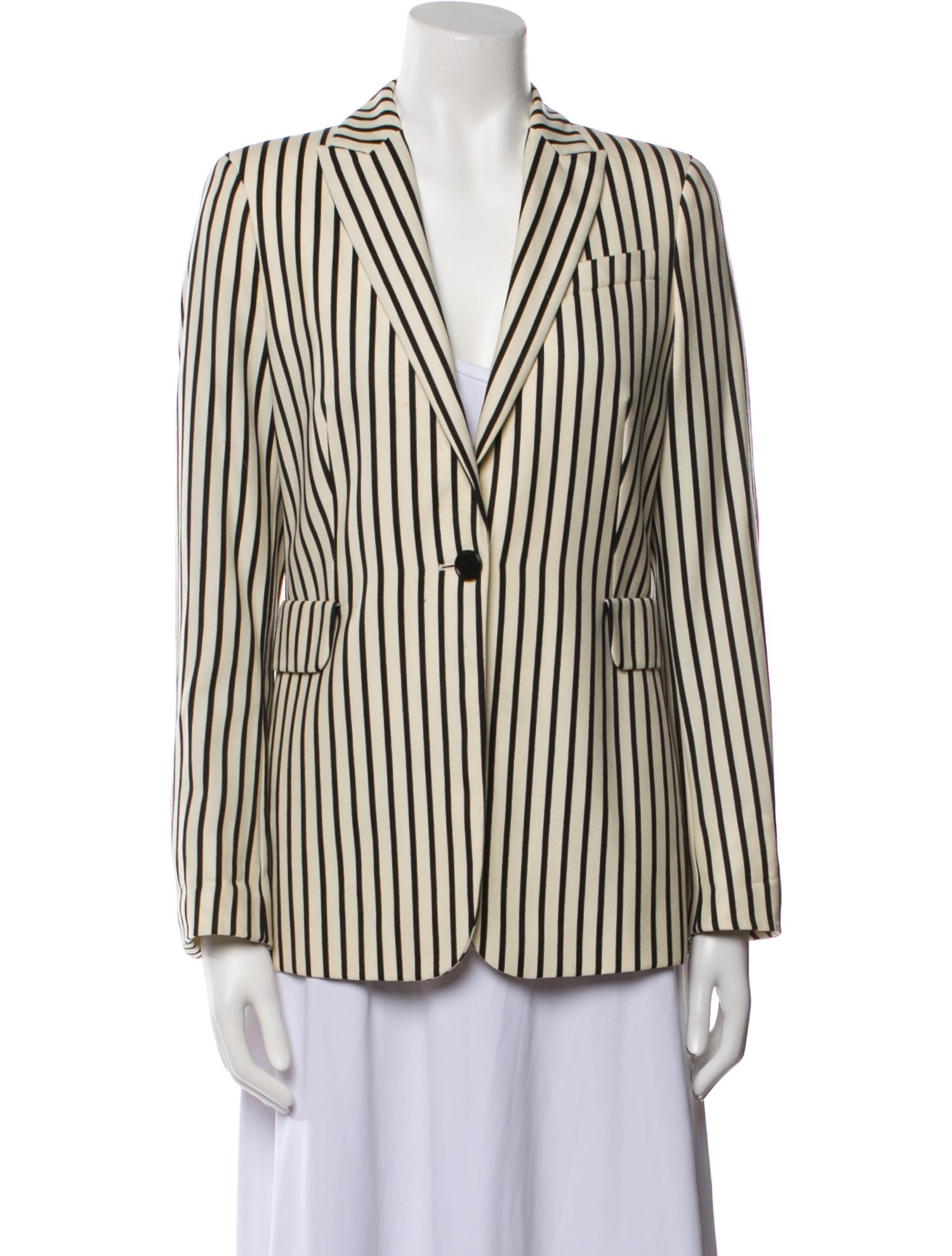 Akris Punto Wool Striped Blazer