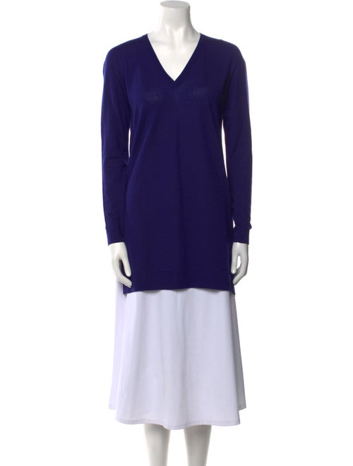 Akris Punto Wool V-Neck Sweater