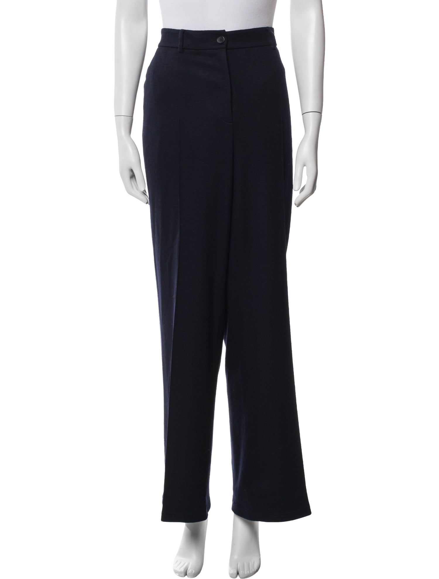 Akris Punto Wool Wide Leg Pants
