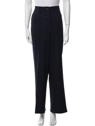 Akris Punto Wool Wide Leg Pants