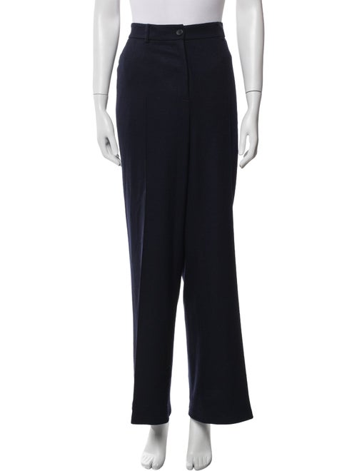 Akris Punto Wool Wide Leg Pants