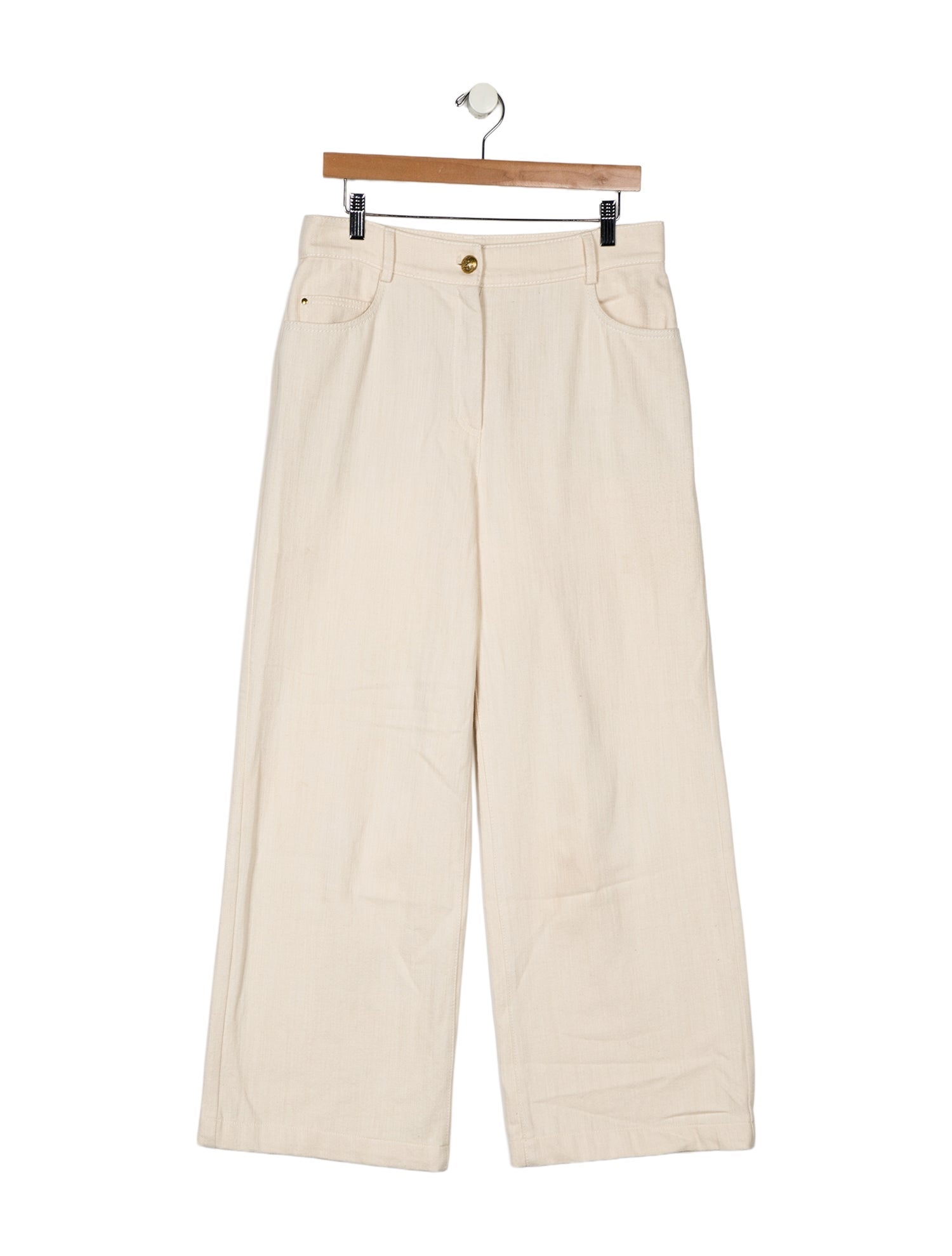 Akris Punto High-Rise Wide Leg Jeans