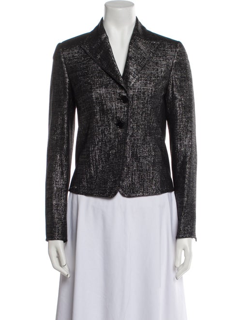 Akris Punto Virgin Wool Printed Blazer