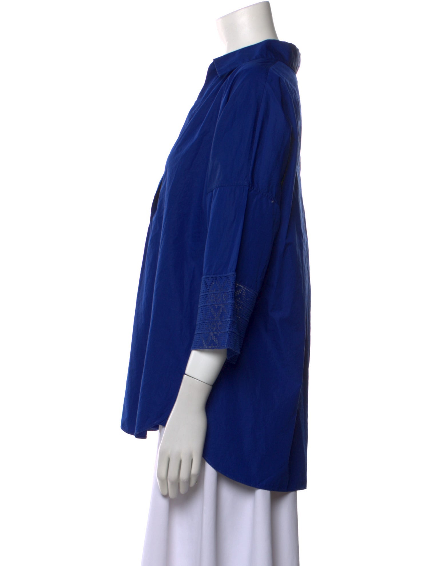 Akris Punto Three-Quarter Sleeve Blouse