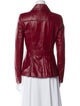Akris Punto Lamb Leather Biker Jacket