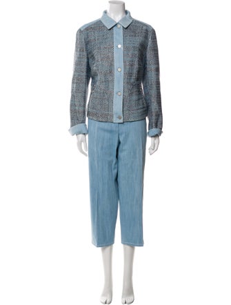 Akris Punto Printed Pant Set