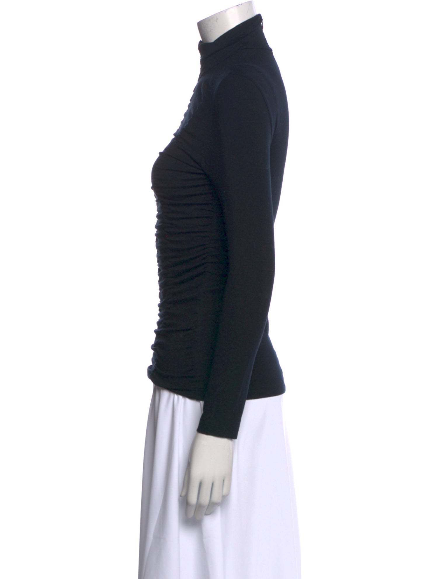 Akris Punto Turtleneck Long Sleeve Top
