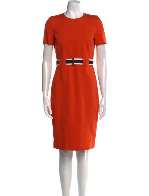 Akris Punto Crew Neck Knee-Length Dress