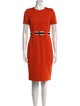 Akris Punto Crew Neck Knee-Length Dress