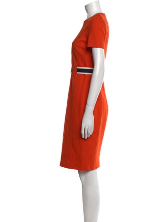 Akris Punto Crew Neck Knee-Length Dress