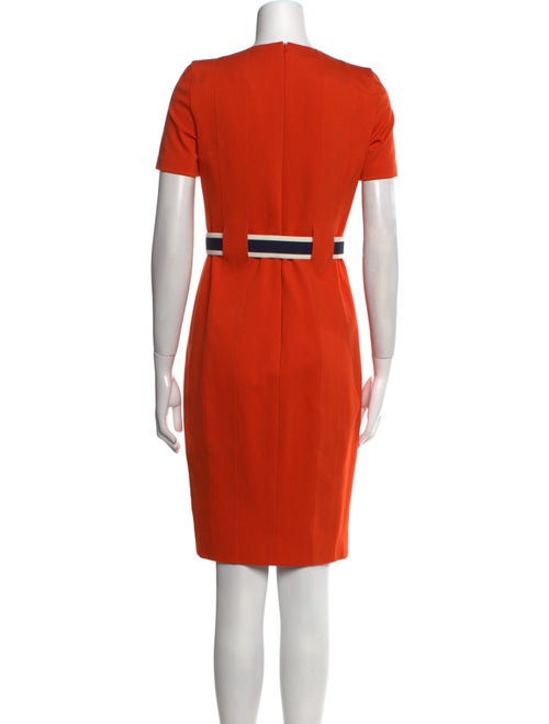Akris Punto Crew Neck Knee-Length Dress