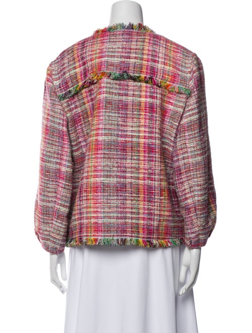 Akris Punto Wool Tweed Pattern Evening Jacket