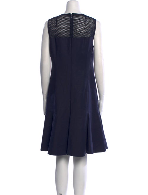 Akris Punto Crew Neck Knee-Length Dress