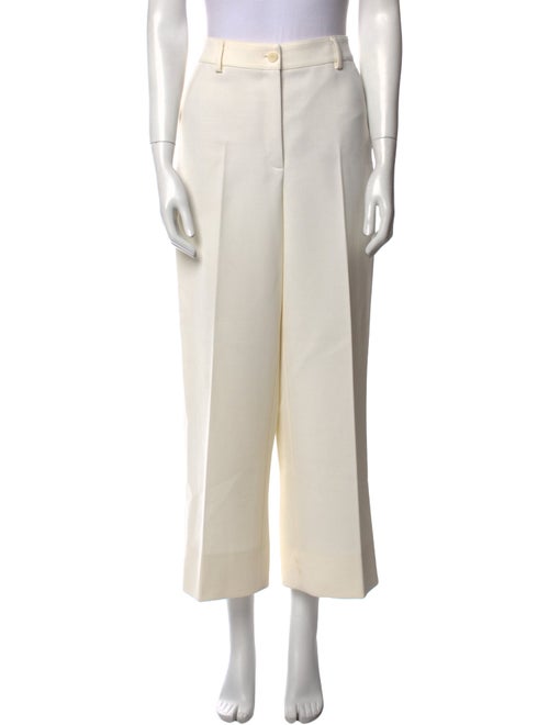 Akris Punto Virgin Wool Wide Leg Pants