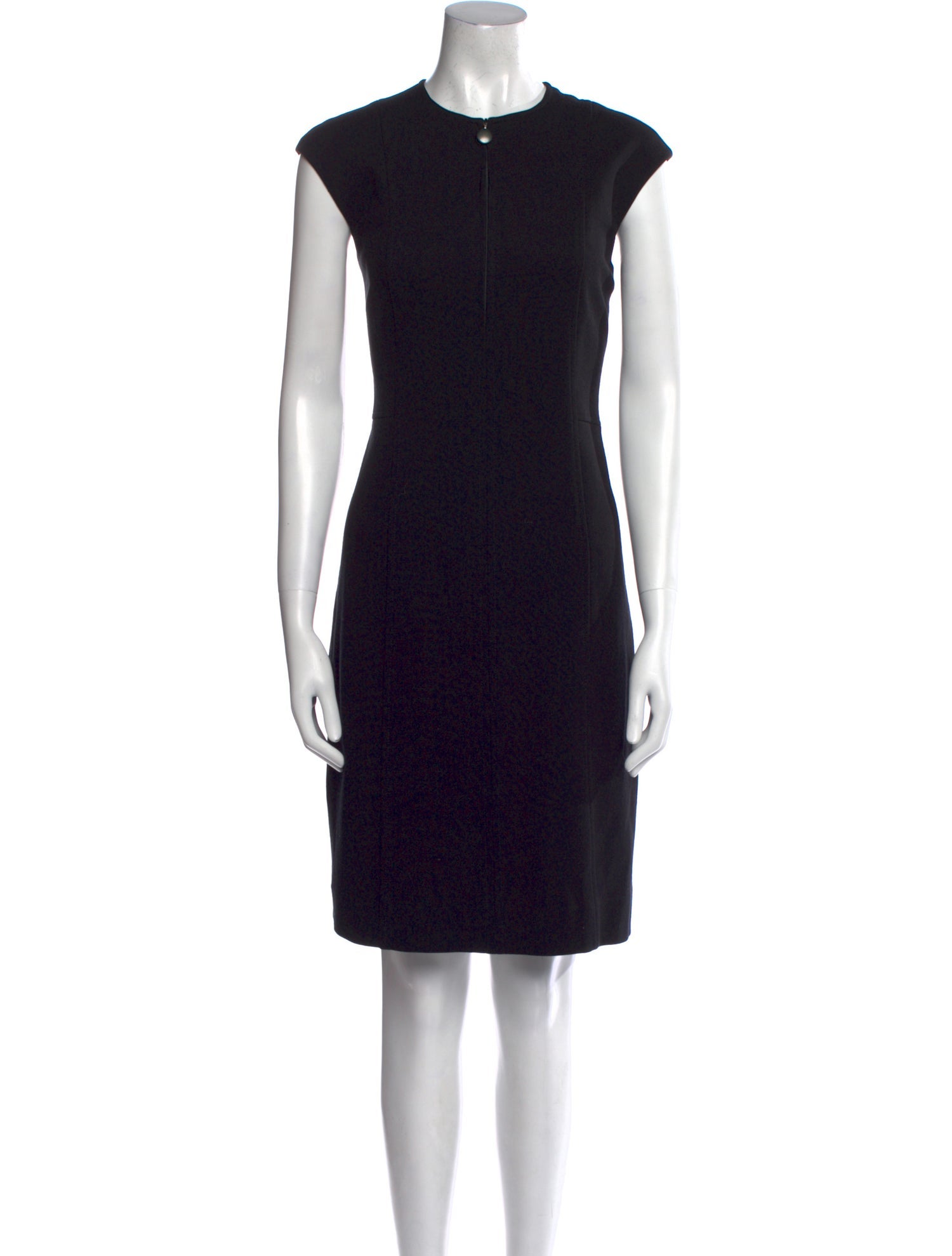 Akris Punto Crew Neck Knee-Length Dress