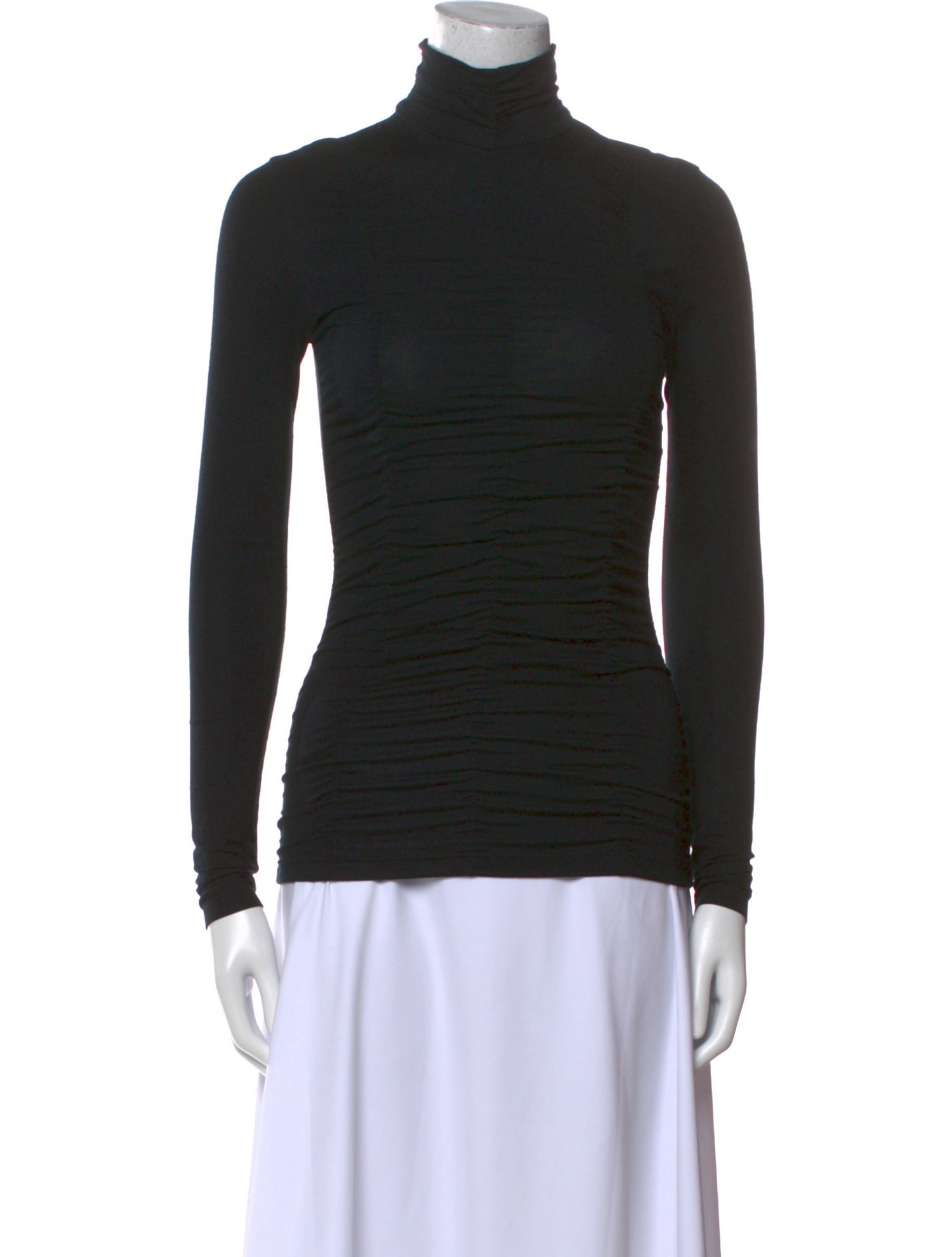 Akris Punto Turtleneck Long Sleeve Top