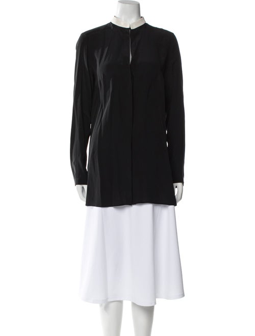 Akris Punto Silk Crew Neck Tunic