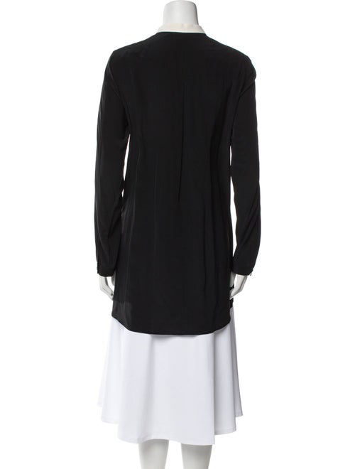 Akris Punto Silk Crew Neck Tunic