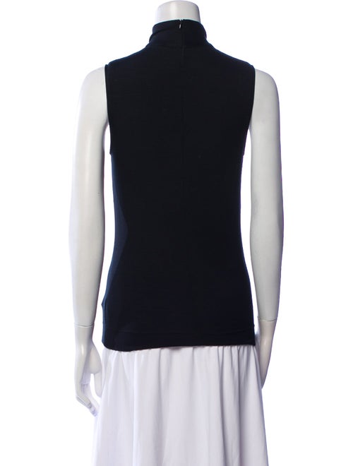 Akris Punto Mock Neck Sleeveless Top