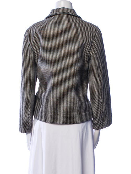 Akris Punto Houndstooth Print Jacket