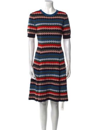 Akris Punto Virgin Wool Knee-Length Dress