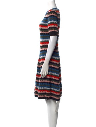 Akris Punto Virgin Wool Knee-Length Dress