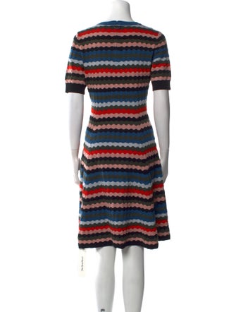 Akris Punto Virgin Wool Knee-Length Dress