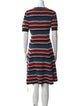 Akris Punto Virgin Wool Knee-Length Dress