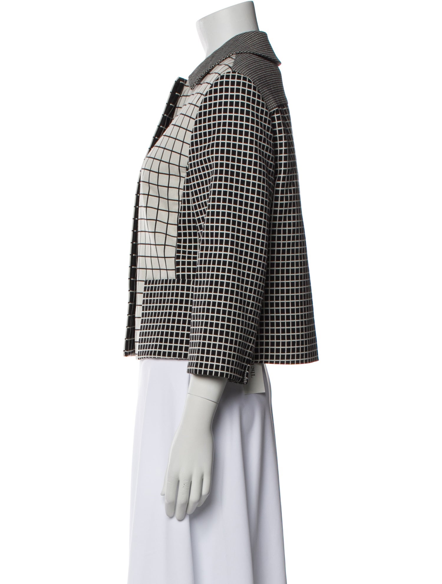 Akris Punto Plaid Print Blazer