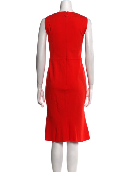 Akris Punto Crew Neck Knee-Length Dress